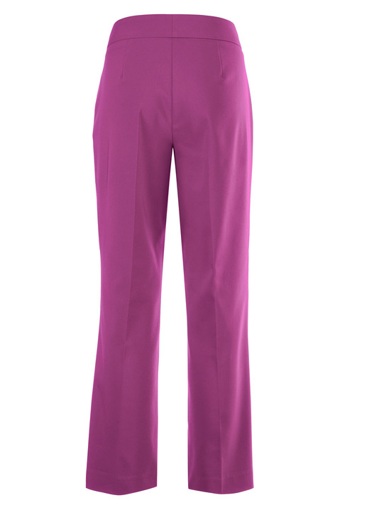 Hosen mit Knopf- und Reißverschluss - Knöchellange Hose, in Größe 017 bis 050, in Farbe PINK Ansicht 2