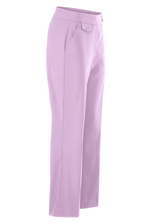 Hosen mit Knopf- und Reißverschluss - Knöchellange Hose, in Größe 017 bis 050, in Farbe PINK Ansicht 7