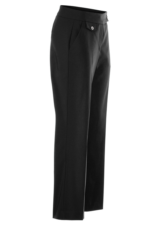 Hosen mit Knopf- und Reißverschluss - Knöchellange Hose, in Größe 017 bis 050, in Farbe GRÜN Ansicht 10