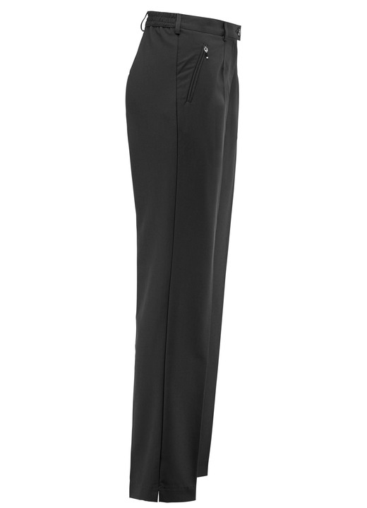 Hosen mit Knopf- und Reißverschluss - Hose mit Reißverschlüssen an den Seitentaschen, in Größe 018 bis 052, in Farbe MARINE Ansicht 4