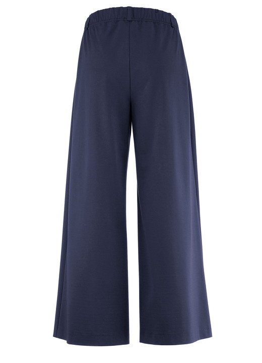 Hosen in Schlupfform - Hose in aktueller Palazzo-Form, in Größe 018 bis 054, in Farbe MARINE Ansicht 2