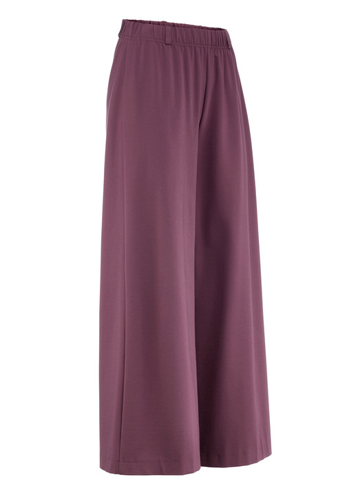 Hosen in Schlupfform - Hose in aktueller Palazzo-Form, in Größe 018 bis 054, in Farbe BORDEAUX Ansicht 1