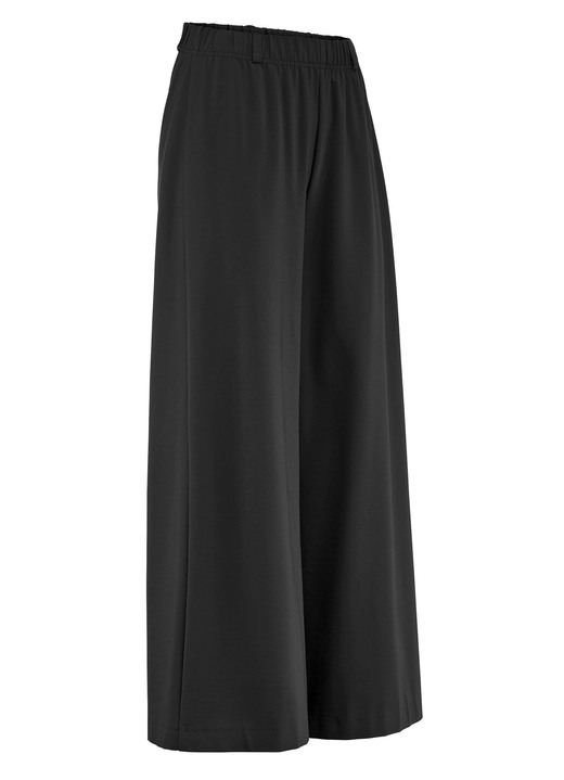 Hosen in Schlupfform - Hose in aktueller Palazzo-Form, in Größe 018 bis 054, in Farbe BORDEAUX Ansicht 4