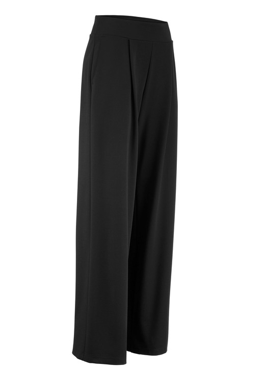 Hosen in Schlupfform - Hose mit weitem Beinverlauf, in Größe 018 bis 052, in Farbe MARINE Ansicht 4