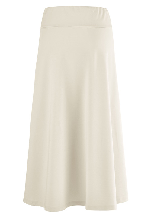 Uni - Rock mit gelegten Falten, in Größe 018 bis 054, in Farbe MARINE Ansicht 6