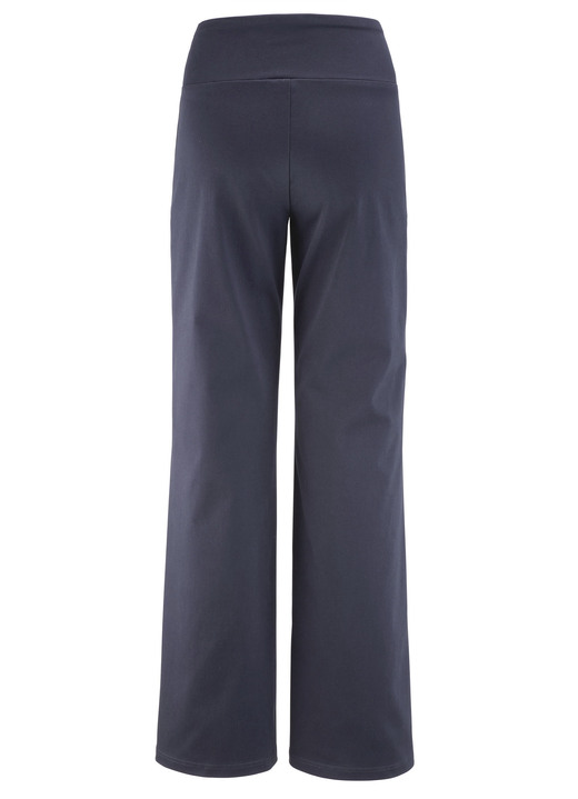 Hosen in Schlupfform - Soft-Stretch-Hose in modischer Weite, in Größe 017 bis 052, in Farbe MARINE Ansicht 2