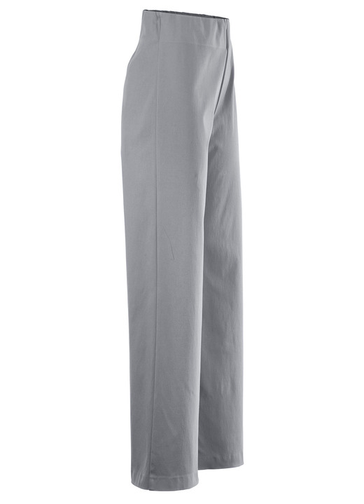 Hosen in Schlupfform - Soft-Stretch-Hose in modischer Weite, in Größe 017 bis 050, in Farbe AZURBLAU Ansicht 7