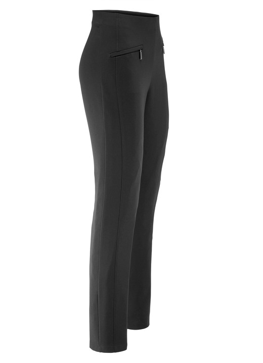 Hosen in Schlupfform - Hose mit Reißverschlüssen an den Taschen, in Größe 018 bis 052, in Farbe BEIGE Ansicht 7