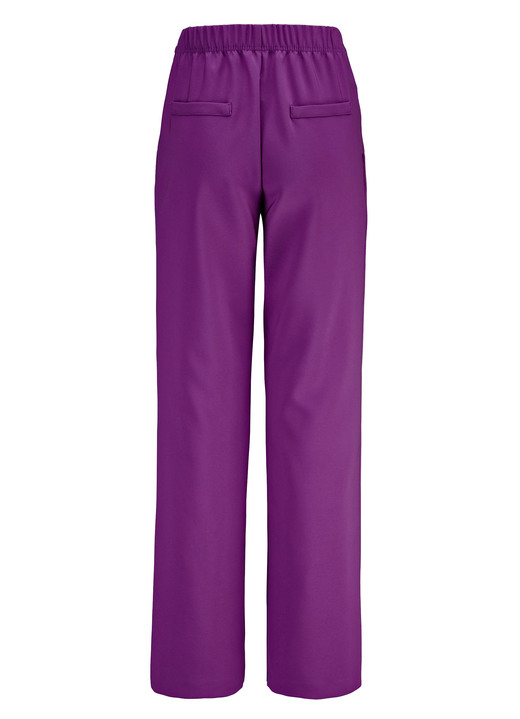 Hosen in Schlupfform - Hose mit Bundfalten in modischer Weite, in Größe 018 bis 052, in Farbe FUCHSIA Ansicht 2