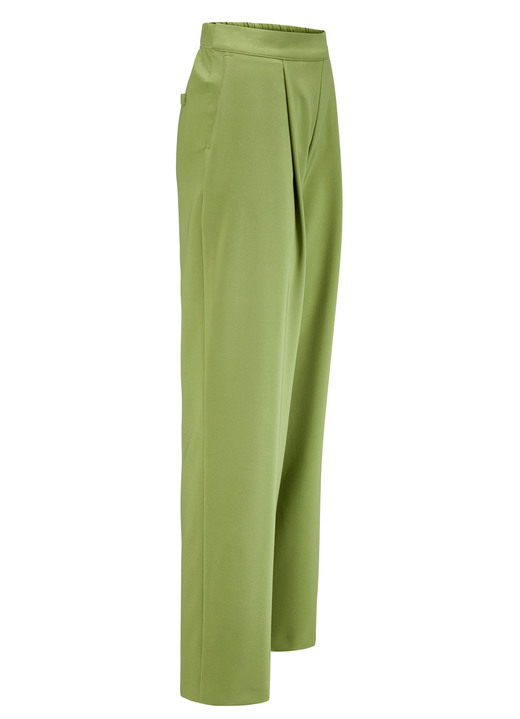 Hosen in Schlupfform - Hose mit Bundfalten in modischer Weite, in Größe 018 bis 052, in Farbe MARINE Ansicht 4