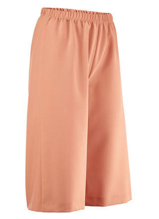 Hosen in Schlupfform - Bermudas in Schlupfform, in Größe 038 bis 054, in Farbe TÜRKIS – Farbe HUMMER MELIERT – Ansicht 