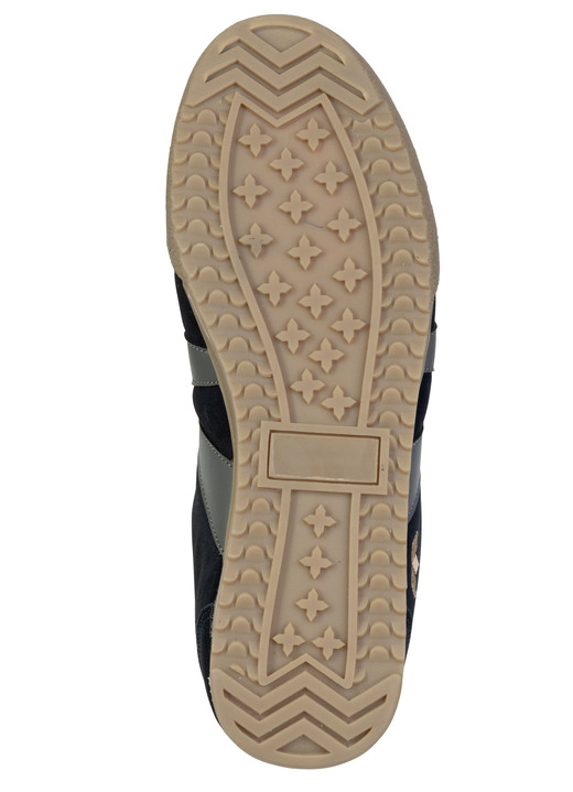 Slipper & Schnürschuhe - Sportliche Herren-Sneaker, mit herausnehmbarem Fußbett, in Größe 040 bis 045, in Farbe MARINE-GRAU Ansicht 3