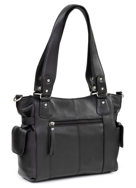 Taschen - Laurina, Tasche, Damen, mit abnehmbarem, verstellbarem Umhängeriemen, in Farbe SCHWARZ Ansicht 2