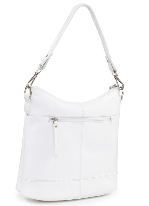 Taschen - Laurina, Tasche, Damen, mit verstellbarem, abnehmbarem Umhängeriemen, in Farbe WEISS Ansicht 2
