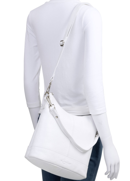 Taschen - Laurina, Tasche, Damen, mit verstellbarem, abnehmbarem Umhängeriemen, in Farbe WEISS Ansicht 3