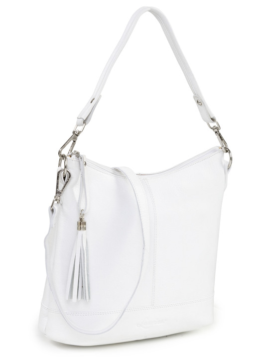 Taschen - Laurina, Tasche, Damen, mit verstellbarem, abnehmbarem Umhängeriemen, in Farbe WEISS Ansicht 1