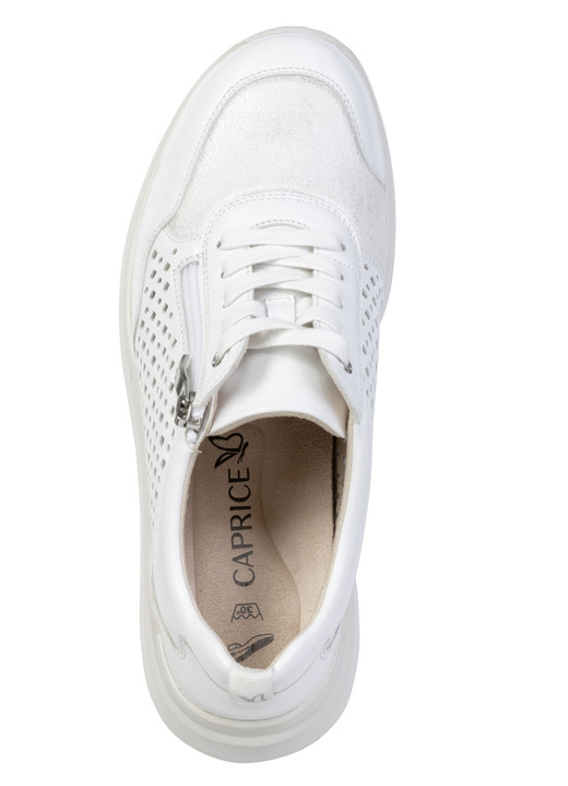 Slipper & Schnürschuhe - Caprice, sommerliche Damen-Sneaker, Weite K, mit herausnehmbarem Fußbett, in Größe 036 bis 042, in Farbe WEISS Ansicht 2