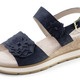 Damenmode - ELENA EDEN, leichte Damen-Sandaletten, Weite G, mit Klettverschluss, in Größe 036 bis 042, in Farbe COGNAC – Farbe MARINE – Ansicht 1