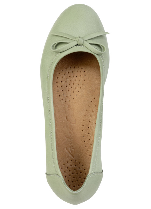 Pumps & Ballerina - Andrea Conti, schicke Damen-Ballerinas, Weite G, mit herausnehmbarem Fußbett, in Größe 036 bis 042, in Farbe MINT Ansicht 2