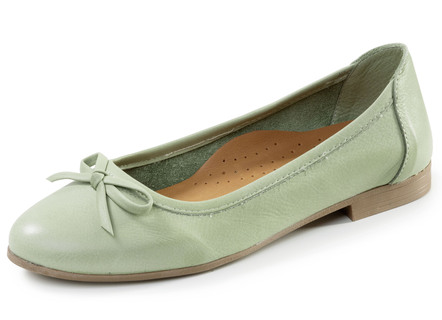 Andrea Conti, schicke Damen-Ballerinas, Weite G, mit herausnehmbarem Fußbett