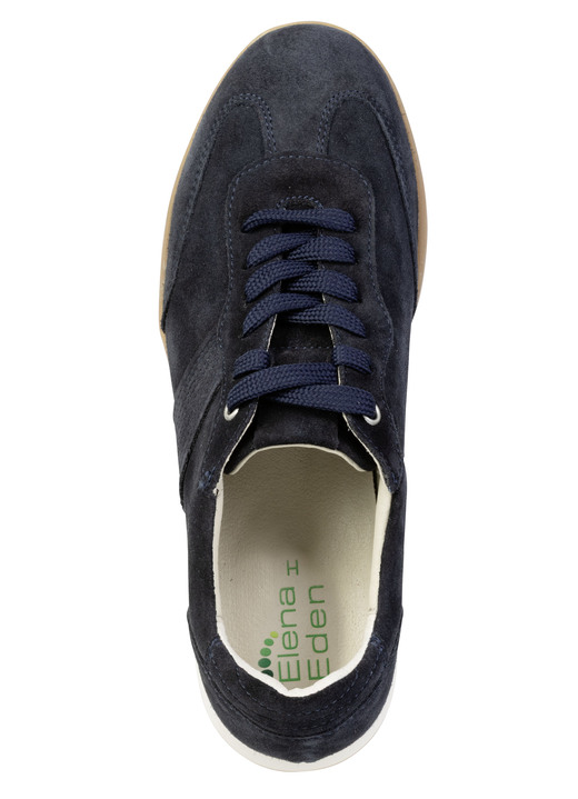 Slipper & Schnürschuhe - ELENA EDEN, bequeme Damen-Sneaker, Weite H, mit herausnehmbarem Fußbett, in Größe 036 bis 042, in Farbe MARINE Ansicht 2