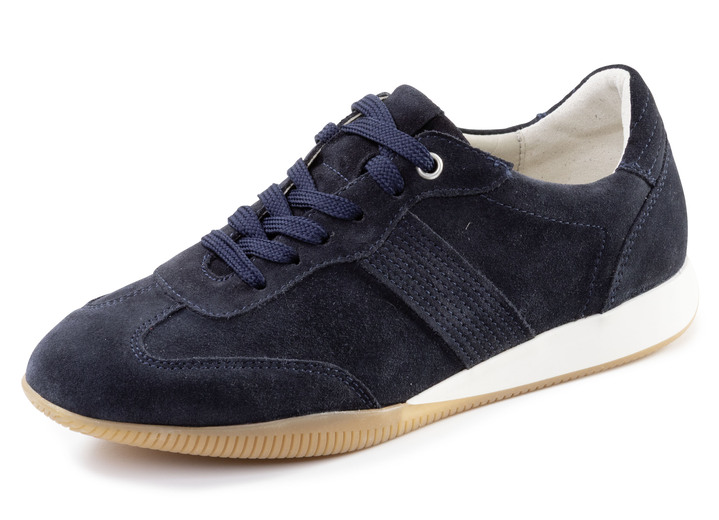 Slipper & Schnürschuhe - ELENA EDEN, bequeme Damen-Sneaker, Weite H, mit herausnehmbarem Fußbett, in Größe 036 bis 042, in Farbe MARINE Ansicht 1