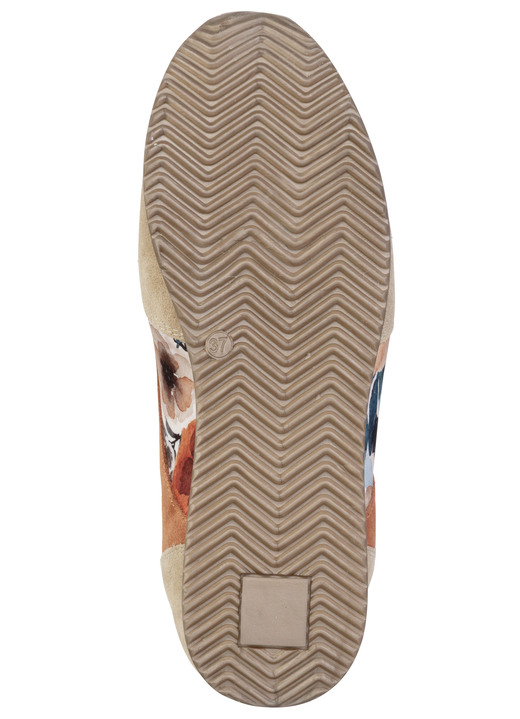 Slipper & Schnürschuhe - ELENA EDEN, schicke Damen-Sneaker, Weite G, mit herausnehmbarem Fußbett, in Größe 036 bis 042, in Farbe TAUPE-BUNT Ansicht 3