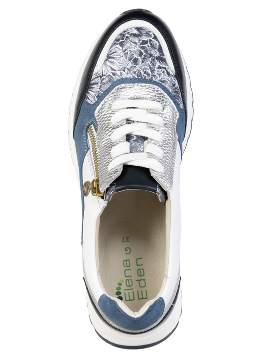 Slipper & Schnürschuhe - ELENA EDEN, schicke Damen-Sneaker, Weite G, mit herausnehmbarem Fußbett, in Größe 036 bis 042, in Farbe JEANS-BUNT Ansicht 2