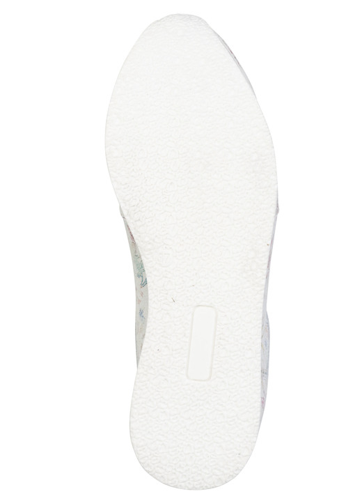 Slipper & Schnürschuhe - ELENA EDEN, stilvolle Damen-Sneaker, Weite G, mit herausnehmbarem Fußbett, in Größe 036 bis 042, in Farbe ECRU-BUNT Ansicht 3