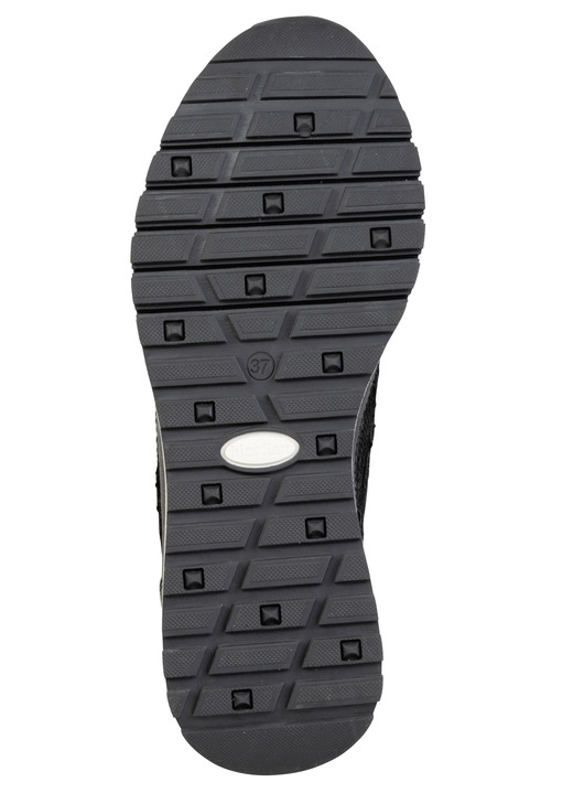 Slipper & Schnürschuhe - ELENA EDEN, elegante Damen-Sneaker, Weite G, mit herausnehmbarem Fußbett, in Größe 036 bis 042, in Farbe BEIGE-WEISS Ansicht 6