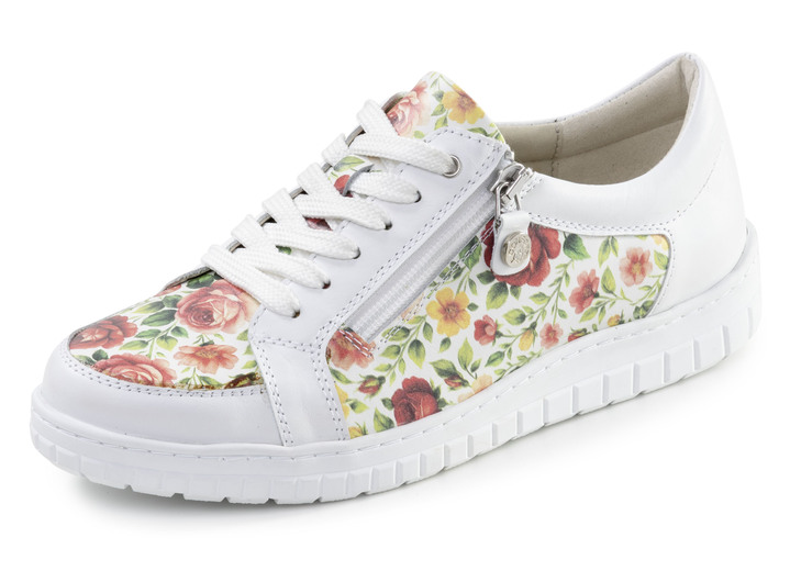 Slipper & Schnürschuhe - ELENA EDEN, stilvolle Damen-Sneaker, Weite G, mit herausnehmbarem Fußbett, in Größe 036 bis 042, in Farbe WEISS Ansicht 1