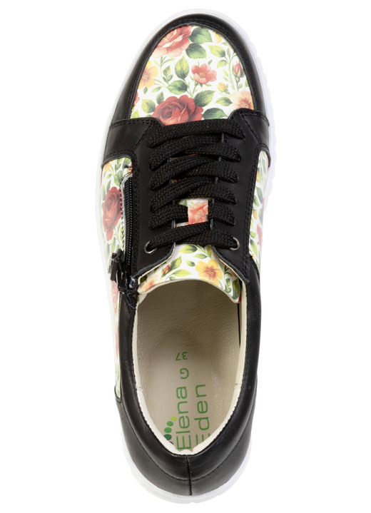 Slipper & Schnürschuhe - ELENA EDEN, stilvolle Damen-Sneaker, Weite G, mit herausnehmbarem Fußbett, in Größe 036 bis 042, in Farbe WEISS Ansicht 5