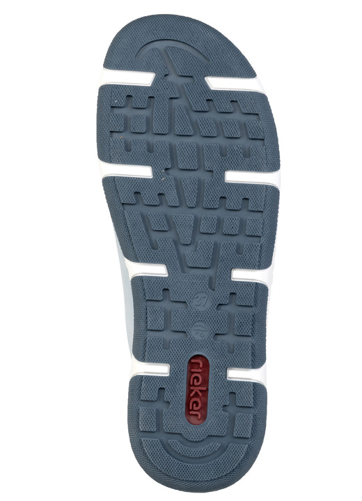 Slipper & Schnürschuhe - Rieker, bequeme Damen-Sneaker, Weite H, mit herausnehmbarem Fußbett, in Größe 036 bis 042, in Farbe HIMMELBLAU Ansicht 3