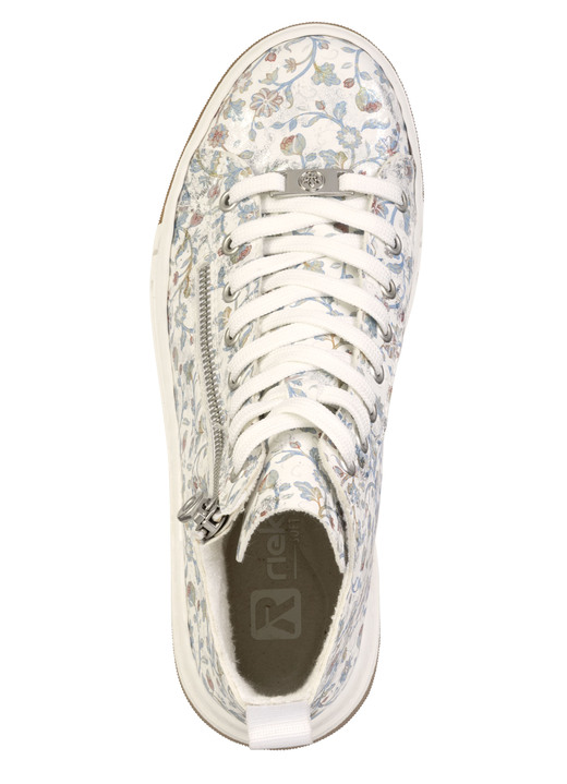 Stiefel & Stiefeletten - Rieker, modische Damen-Boots, Weite G, mit herausnehmbarem Fußbett, in Größe 036 bis 042, in Farbe WEISS-BUNT Ansicht 2