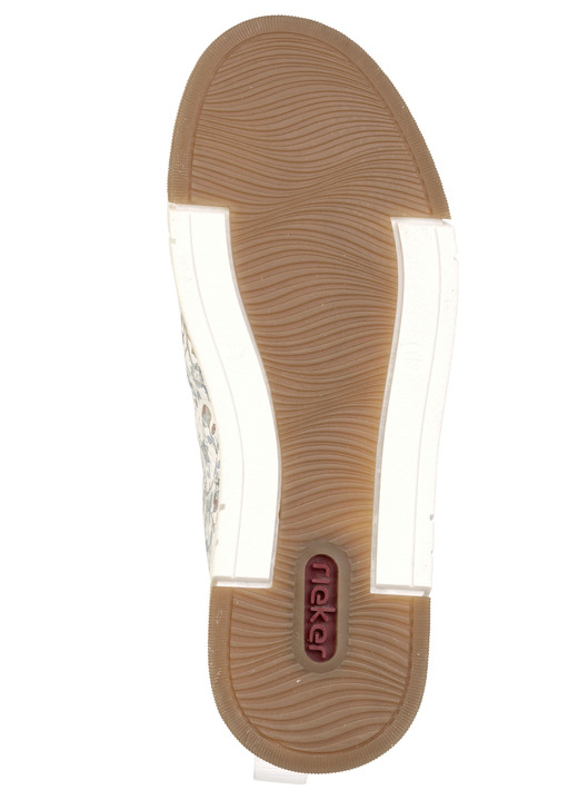 Stiefel & Stiefeletten - Rieker, modische Damen-Boots, Weite G, mit herausnehmbarem Fußbett, in Größe 036 bis 042, in Farbe WEISS-BUNT Ansicht 3