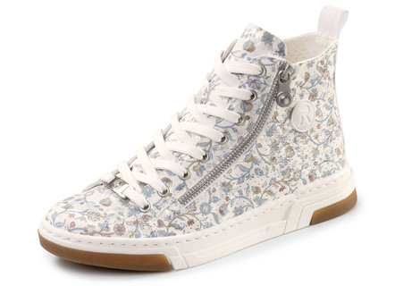 Rieker, modische Damen-Boots, Weite G, mit herausnehmbarem Fußbett