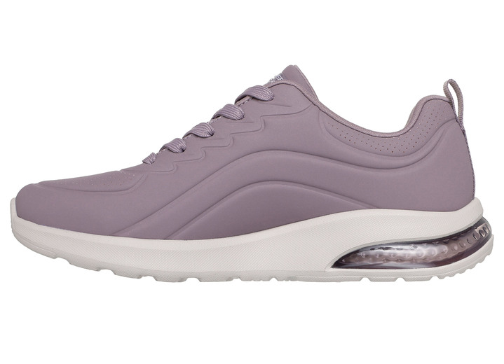 Slipper & Schnürschuhe - SKECHERS, sportliche Damen-Sneaker, mit Schnürung, in Größe 036 bis 041, in Farbe FLIEDER Ansicht 3