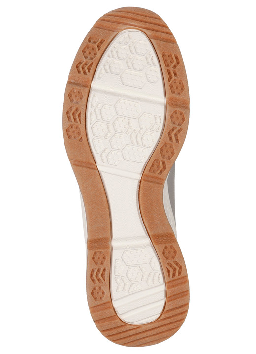 Slipper & Schnürschuhe - SKECHERS, sportliche Damen-Sneaker, mit Schnürung, in Größe 036 bis 041, in Farbe TAUPE Ansicht 5