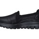 Slipper & Schnürschuhe - SKECHERS, klassiche Damen-Slipper, aus Synthetik und elastischem Strick-Material, in Größe 036 bis 041, in Farbe SCHWARZ – Farbe SCHWARZ – Ansicht 3