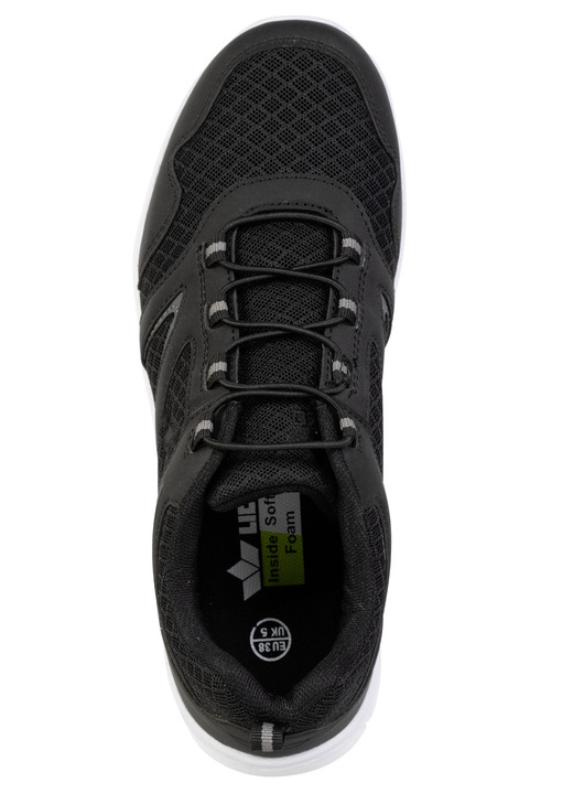 Slipper & Schnürschuhe - Sportliche Damen-Sneaker, mit herausnehmbarem Fußbett, in Größe 036 bis 042, in Farbe WEISS-TÜRKIS Ansicht 5