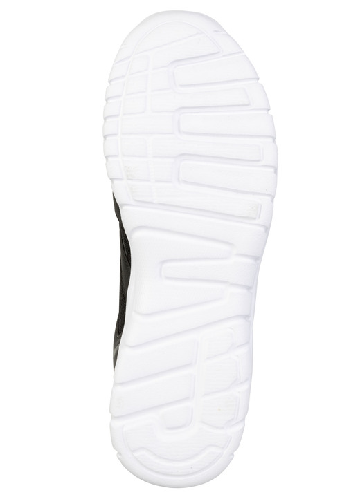 Slipper & Schnürschuhe - Sportliche Damen-Sneaker, mit herausnehmbarem Fußbett, in Größe 036 bis 042, in Farbe WEISS-TÜRKIS Ansicht 6