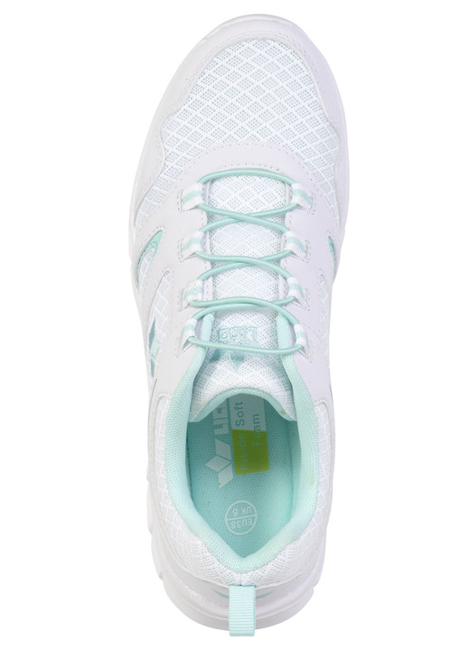 Slipper & Schnürschuhe - Sportliche Damen-Sneaker, mit herausnehmbarem Fußbett, in Größe 036 bis 042, in Farbe SCHWARZ Ansicht 5