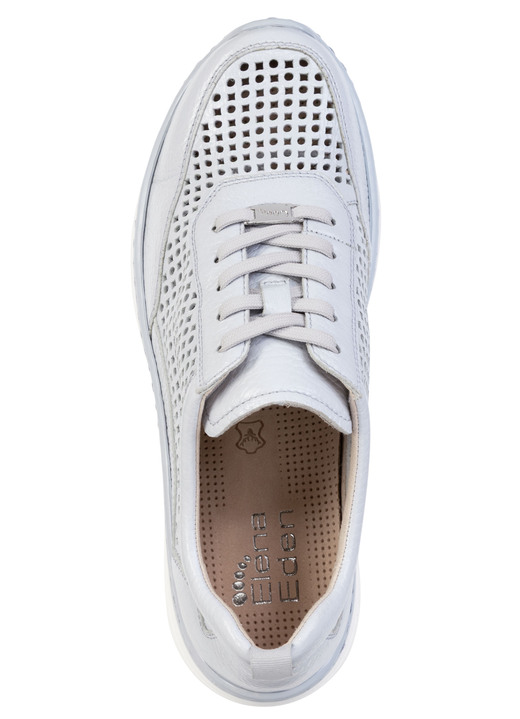 Damenmode - ELENA EDEN, sommerliche Damen-Sneaker, Weite H, mit herausnehmbarem Fußbett, in Größe 036 bis 042, in Farbe BLEU Ansicht 2