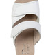 Damenmode - ELENA EDEN, bequeme Damen-Pantoletten, Weite H, mit herausnehmbarem Fußbett, in Größe 036 bis 042, in Farbe WEISS – Farbe WEISS – Ansicht 2