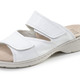 Damenmode - ELENA EDEN, bequeme Damen-Pantoletten, Weite H, mit herausnehmbarem Fußbett, in Größe 036 bis 042, in Farbe WEISS – Farbe WEISS – Ansicht 1