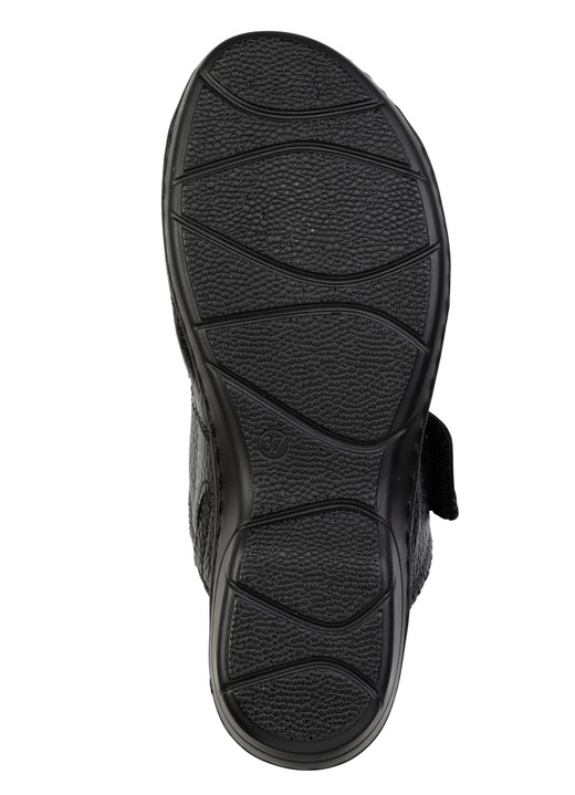 Damenmode - ELENA EDEN, bequeme Damen-Pantoletten, Weite H, mit herausnehmbarem Fußbett, in Größe 036 bis 042, in Farbe WEISS Ansicht 6