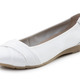 Pumps & Ballerina - ELENA EDEN, elegante Damen-Ballerinas, Weite G, mit herausnehmbarem Fußbett, in Größe 036 bis 042, in Farbe WEISS – Farbe WEISS – Ansicht 1