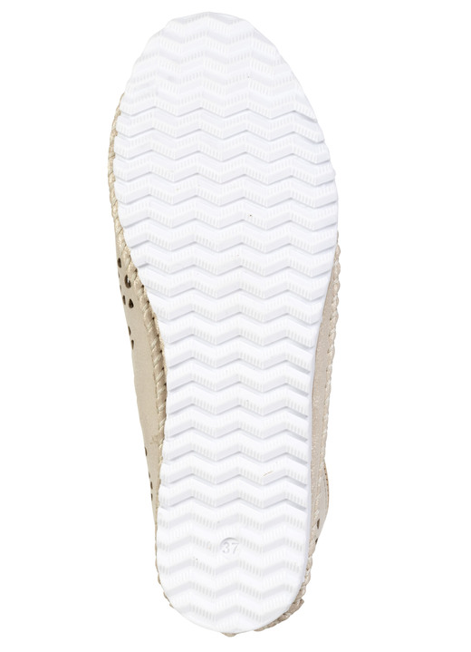 Slipper & Schnürschuhe - Andrea Conti, sommerliche Damen-Schnürschuhe, Weite G, mit herausnehmbarem Fußbett, in Größe 036 bis 042, in Farbe WEISS Ansicht 6