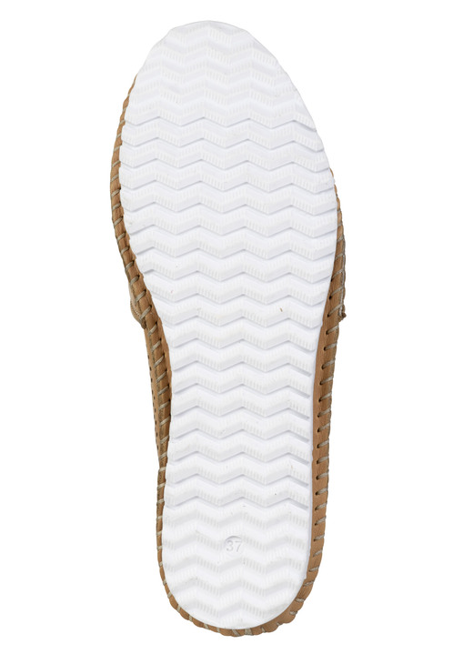 Slipper & Schnürschuhe - Andrea Conti, sommerliche Damen-Slipper, Weite G, mit herausnehmbarem Fußbett, in Größe 036 bis 042, in Farbe JEANS Ansicht 6