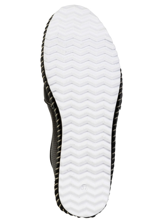 Slipper & Schnürschuhe - Andrea Conti, sommerliche Damen-Slipper, Weite G, mit herausnehmbarem Fußbett, in Größe 036 bis 042, in Farbe JEANS Ansicht 9